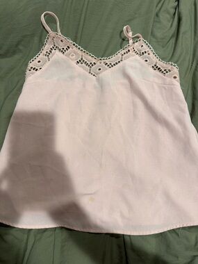 SHEIN Blush Pink Lace-Trim Shorts